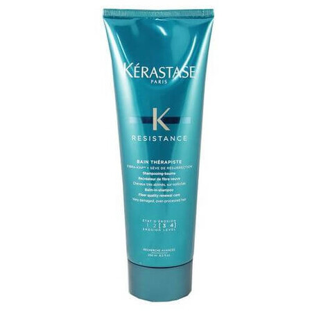 Kerastase Resistance Bain Therapiste Balsam-In-Shampoo, Bad zur Wiederherstellung der Haare, 250ml