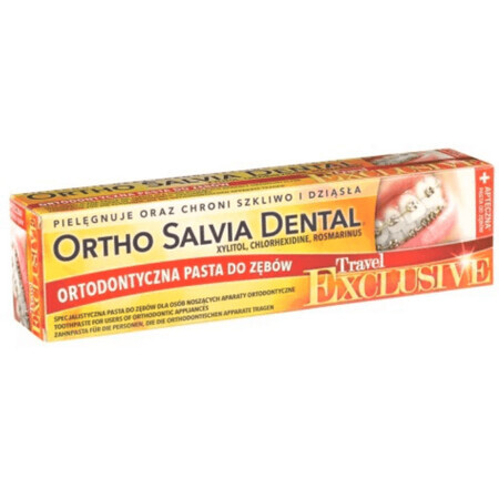 Dentifricio dentale Ortho Salvia Exlusive Travel 75ml