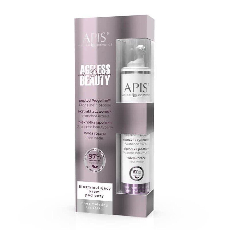 APIS Crema occhi biostimolante con progelina, 10ml