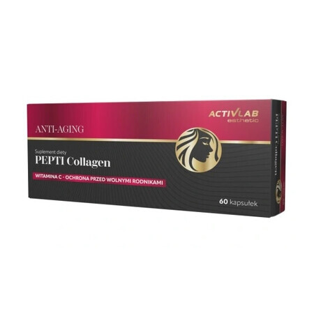 Collagen Pepti anti-aging Pepti, 60 capsules