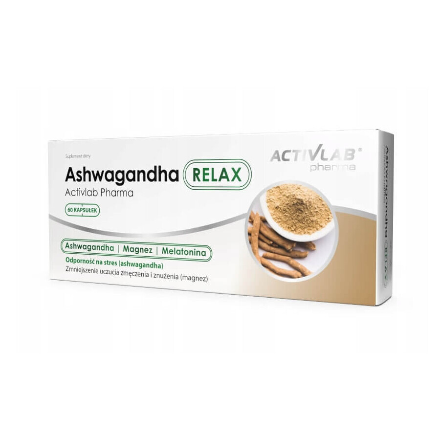 Activlab Pharma Ashwagandha Relax, 60 capsule