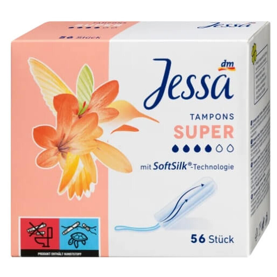 Jessa, Super, Tampons, 56 Stück