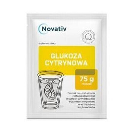 Glucosio al limone Novativ, 75 g