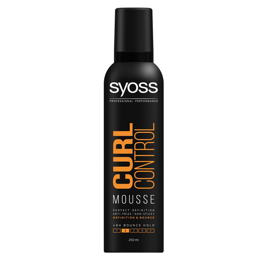 Syoss Curl Control Mousse pour cheveux bouclés, 250ml