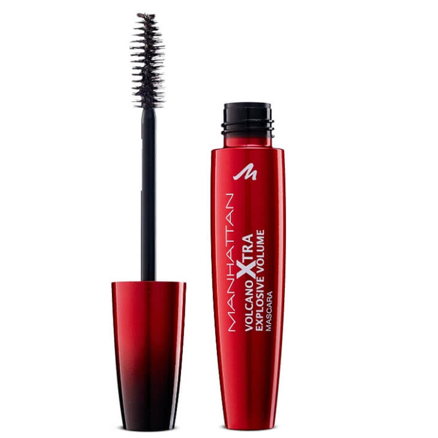 Manhattan, Volcano Xtra Mascara, Mascara per ciglia, brz, 10ml