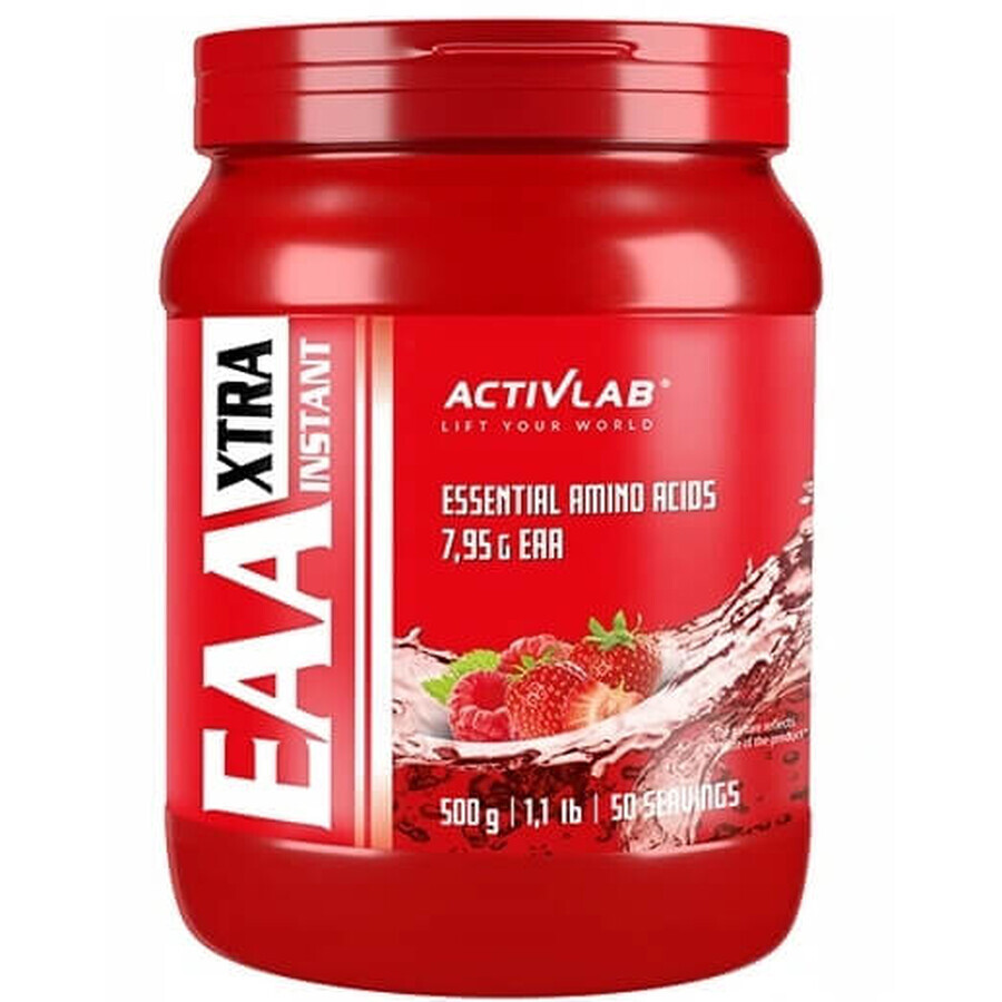 EAA Xtra istantaneo, lampone / fragola, 500g