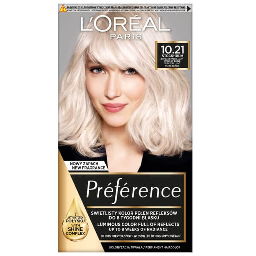 L'Oreal Paris Preference Wachsfarbe 10.21 Stockholm