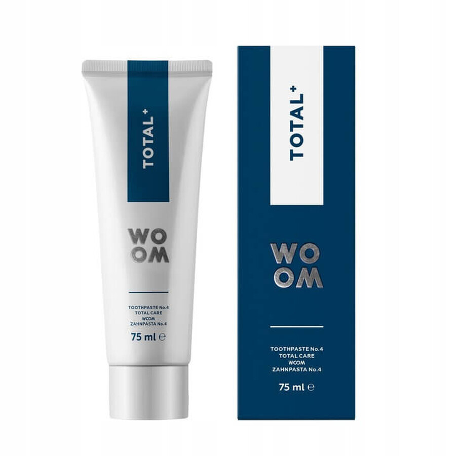 Woom Total+ reconstructive toothpaste, 75ml