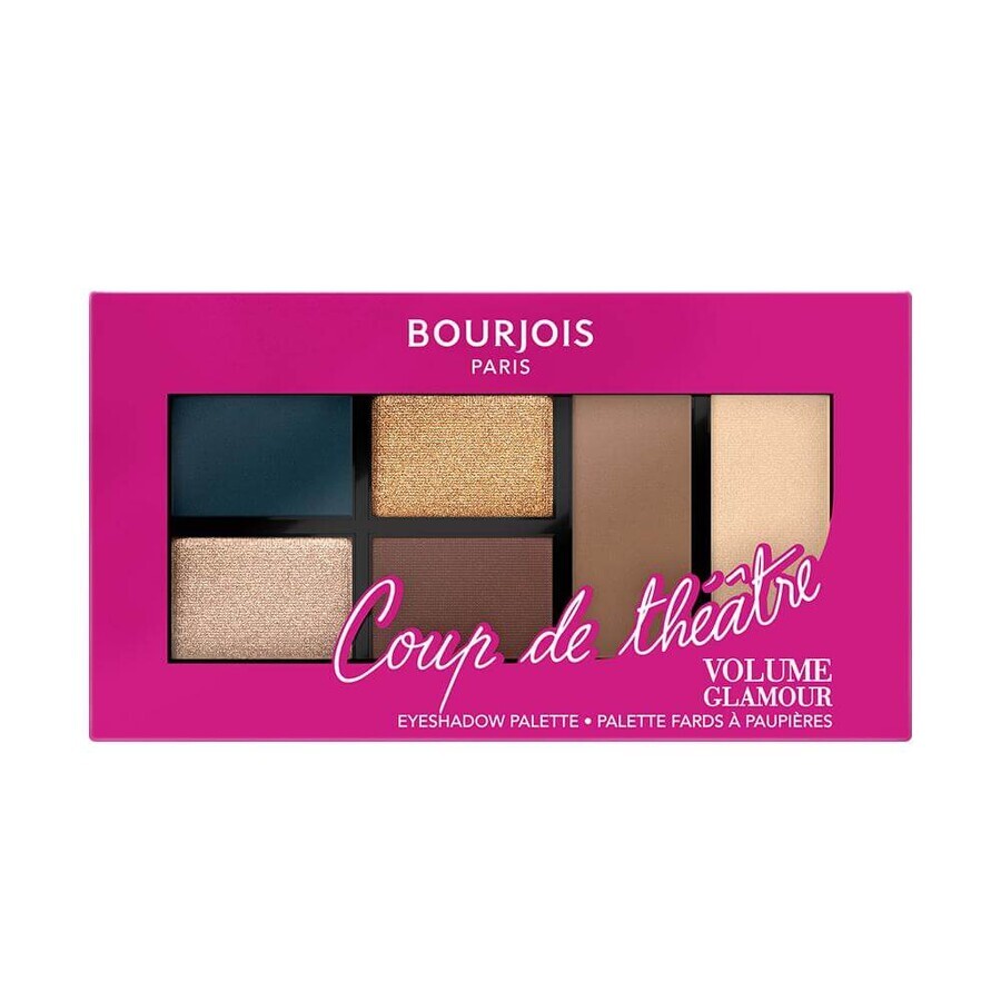 Paleta de farduri de ochi Bourjois Volume Glamour 002 Cheeky Look, 8.4g