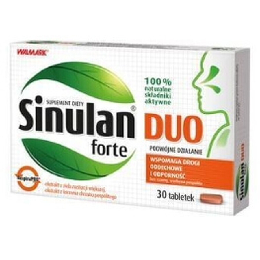 Sinulan Duo Forte 30 comprimidos