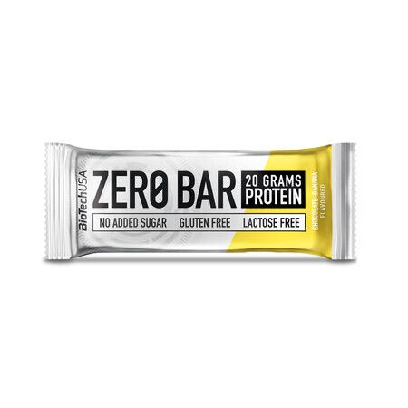 Protein Chocolate Banana Zero Bar, 50g, BioTechUSA