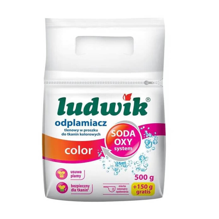 Ludwik ossigeno polvere smacchiante per tessuti colorati, 650g