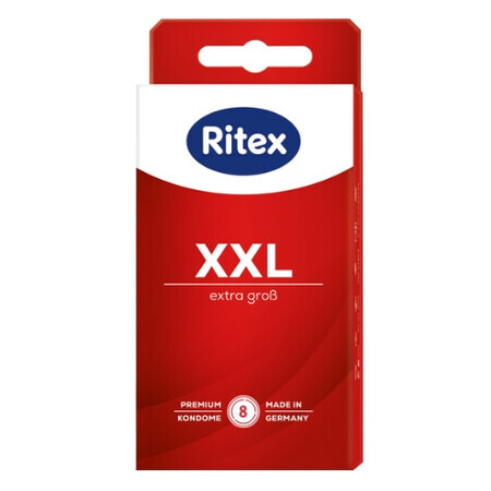 Ritex, Extra Large XXL, Preservativi, 8 pezzi