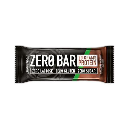 Protein Bar Chocolate and Hazelnut Zero Bar, 50 g, BioTechUSA