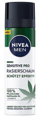 Nivea Uomo, Sensitive, Schiuma da barba, 200ml