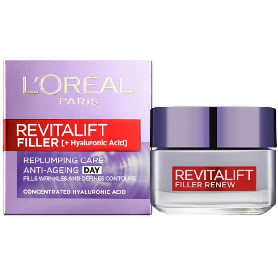 L'Oréal, Paris Revitalift Filler HA, Crema giorno, 50ml