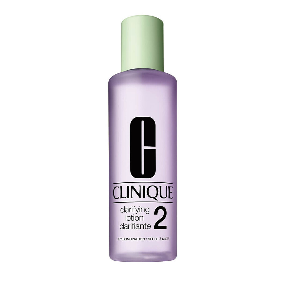 Clinique Clarifying Lotion 2 Dry Combination Lozione esfoliante per pelle secca e mista, 400ml