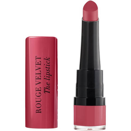 Bourjois Barra de Labios Mate Rouge Velvet 03 Hyppink Chic, 2.4g