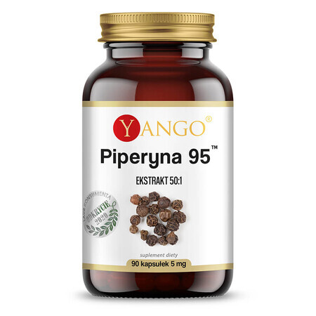 Yango, Piperine 95, 90 capsules