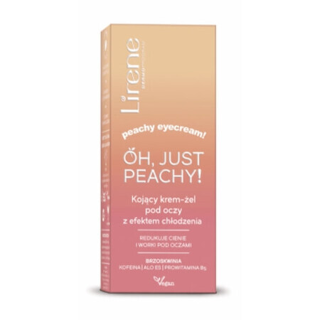 Lirene Oh, Just Peachy Gel-Crema Occhi, 15 ml