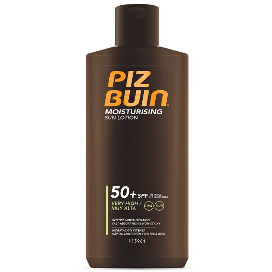 Piz Buin Loțiune solară hidratantă SPF50, 200ml