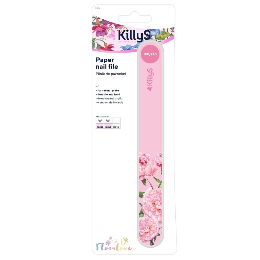 KillyS Floralove rosa lima dritta 180/240