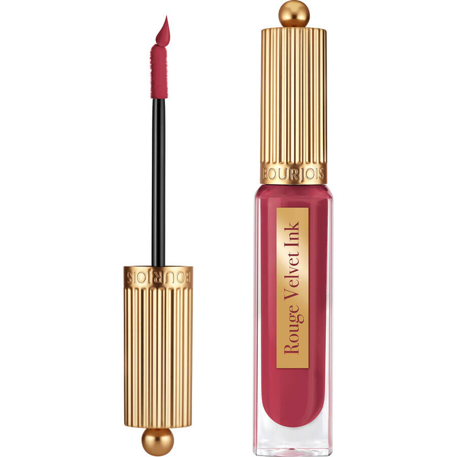 Bourjois Rouge Velvet Ink Barra de Labios Mate 015 Sweet Dar(k)ling, 3,5ml