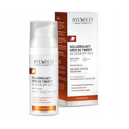 Sylveco Dermo Crema da giorno decolorante SPF 50, 50 ml