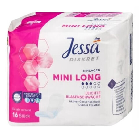 Jessa, Mini Lang, Maandverband, 16 stuks