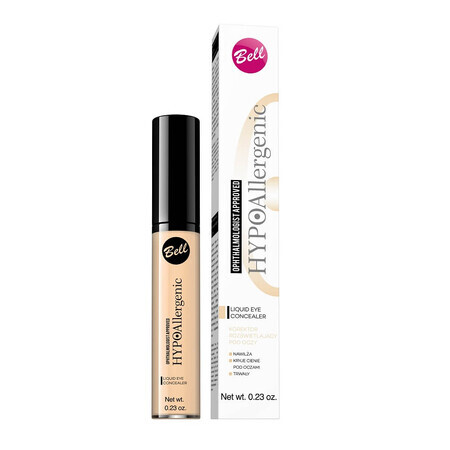 Bell HypoAllergenic Eye Concealer 02 Medium, 6,5g