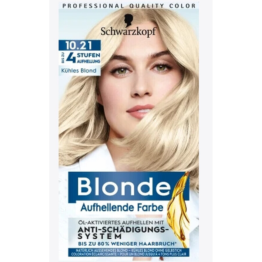 Schwarzkopf, Biondo, Illuminante biondo magro 10.21, 1 pz.