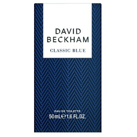 David Beckham, Eau de toilette Classic Blue, 50 ml