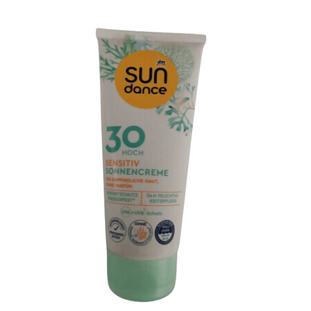 Sundance, Sun Cream for Sensitive Skin SPF30, 100ml