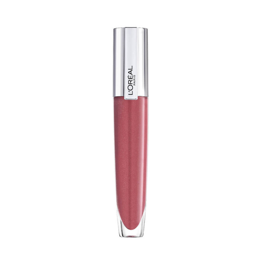 L'Oreal Paris Brilliant Signature Plump-In-Gloss Rossetto 412 Heighten, 7ml