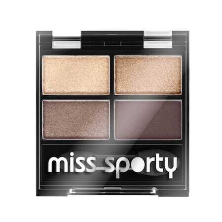 Miss Sporty Studio Colour Quattro Ombretto Quad Ombretto 403 Smoky Brown Eyes, 5g