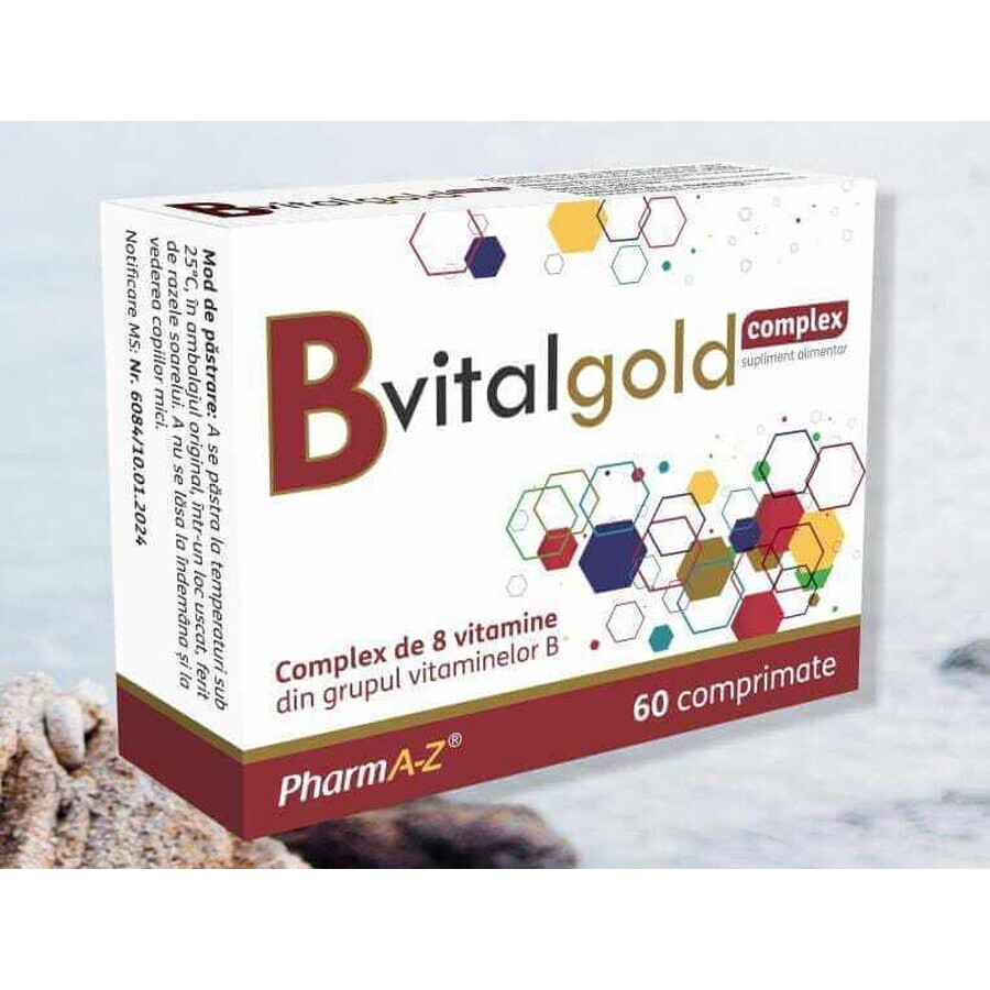 B Vitalgold-Komplex x 60cpr Pharm A-Z