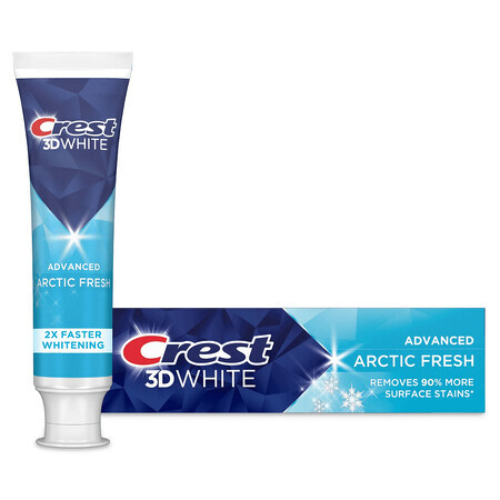 Toothpaste 3D White White White Arctic Fresh, 93 g, Crest