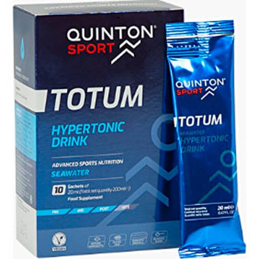 Totum Sport, 10 bustine x 20 ml, Quinton Laboratories