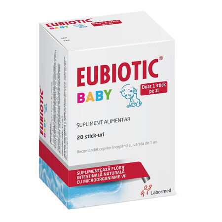 Eubiotico Baby, 20 bastoncini, Labormed