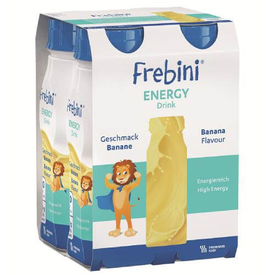 Frebini bevanda energetica alla banana, 200 ml, Fresenius Kabi