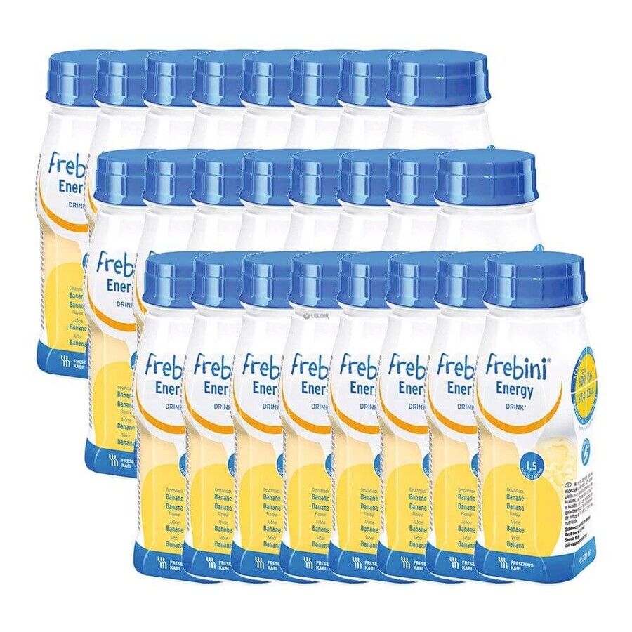 Frebini bevanda energetica alla banana, 200 ml, Fresenius Kabi