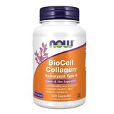 Hydrolysiertes Kollagen Typ 2 BioCell Collagen, 120 Kapseln, Now Foods