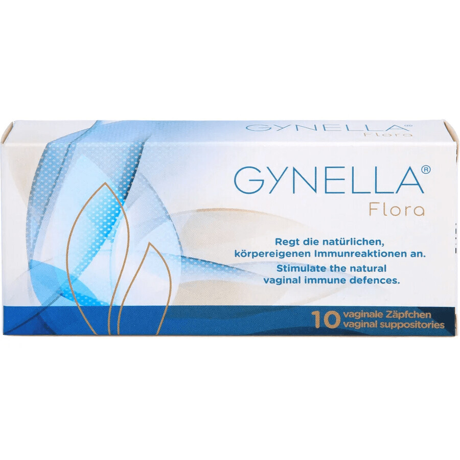 Gynella Flora supposte vaginali, 10 pezzi, Heaton