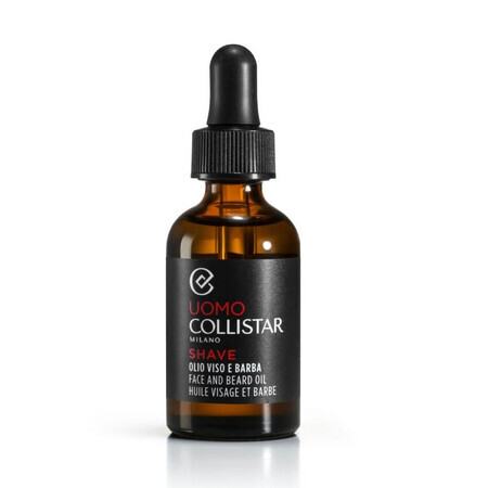 Olio per viso e barba, 30 ml, Collistar