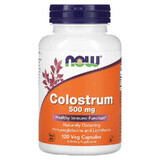 Colostrum, 500 mg, 120 vegetarian capsules, Now Foods