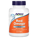 Red Omega cu 30 mg Coenzima Q10, 90 gelule moi, Now Foods