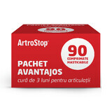 Verpakking Artrostop, 90 kauwtabletten, Stada