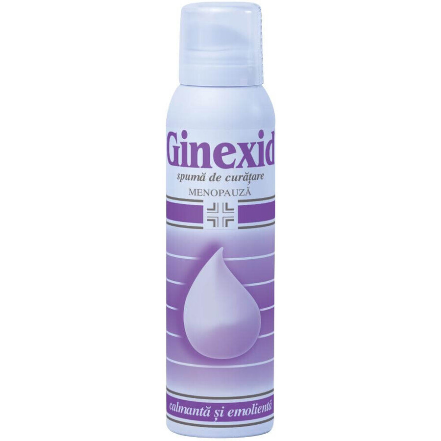 Espuma limpiadora para la ingle íntima en la menopausia Ginexid, 150 ml, Naturpharma