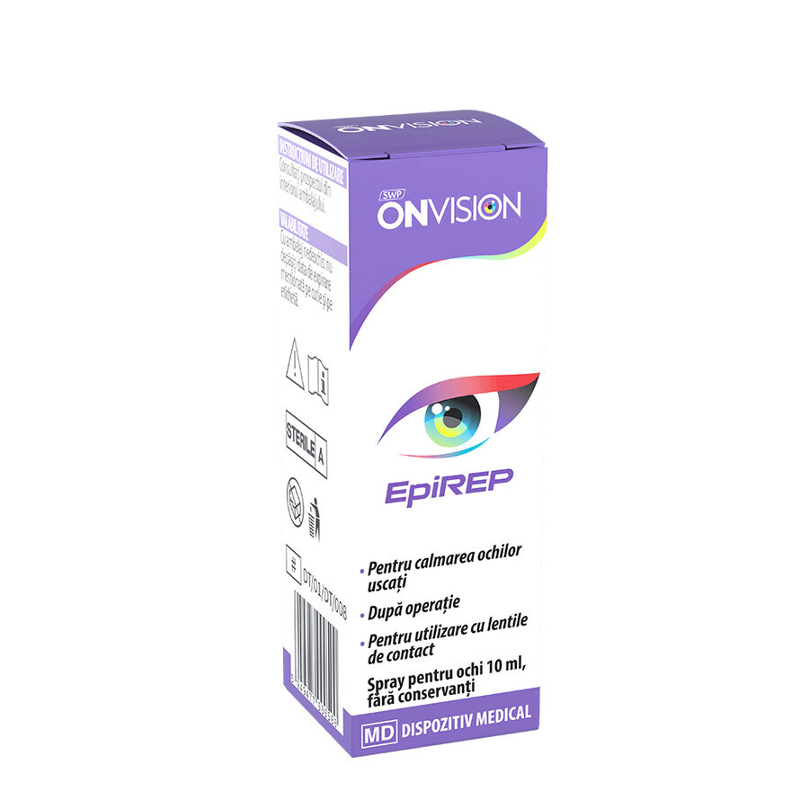 Onvision Epirep Spray oculare lenitivo, 10 ml, Sun Wave Pharma