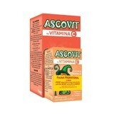 Confezione Ascovit Vitamina C con arame alla fragola 60 compresse + Ascovit Vitamina C al gusto di pesca 100 mg x 20 compresse, Perrigo